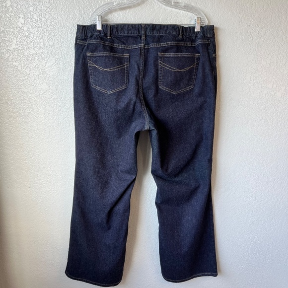 J. Jill Bootcut Stretch Dark Wash Jeans - Picture 2 of 9
